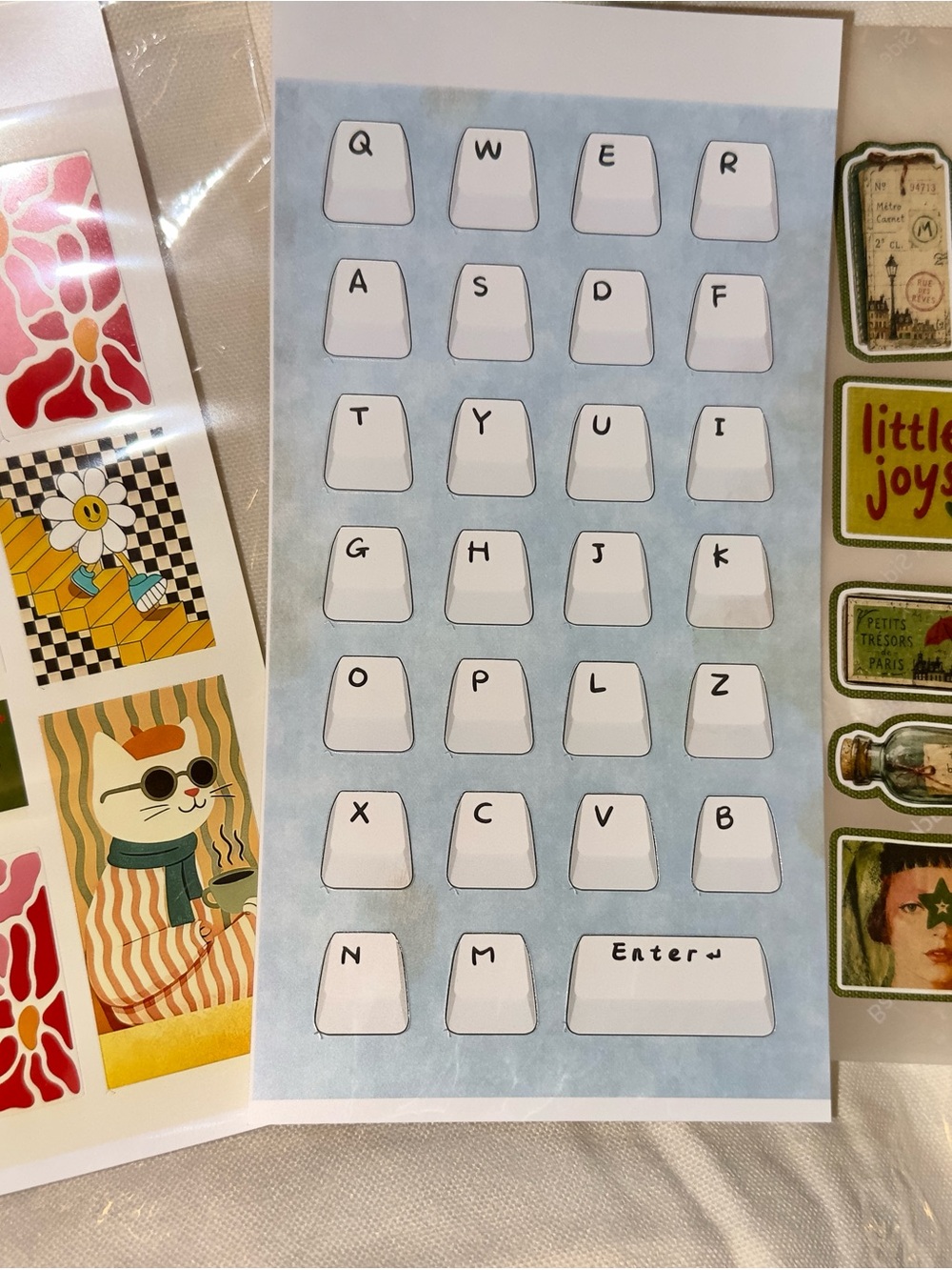 3 4x7  Sticker Sheets